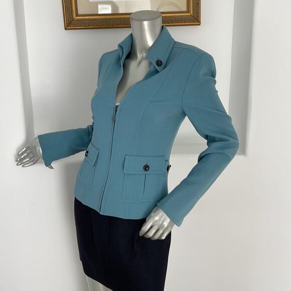 WORTH Bluestar Zip Jacket Size 2 NWT - Picture 6 of 12